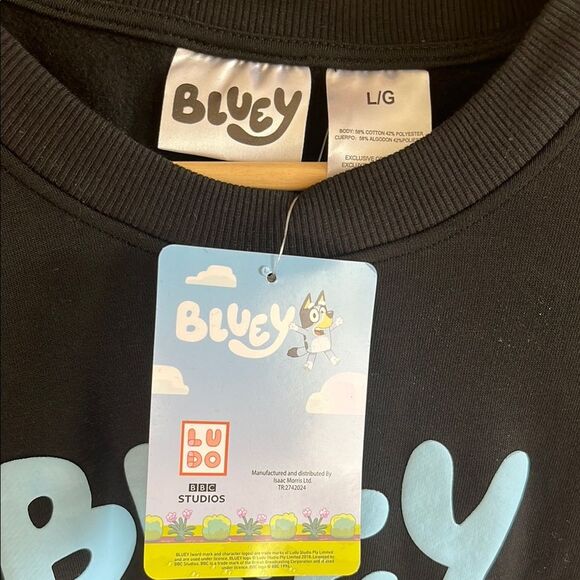 Bluey Black Sweatshirt - Picture 2 of 4